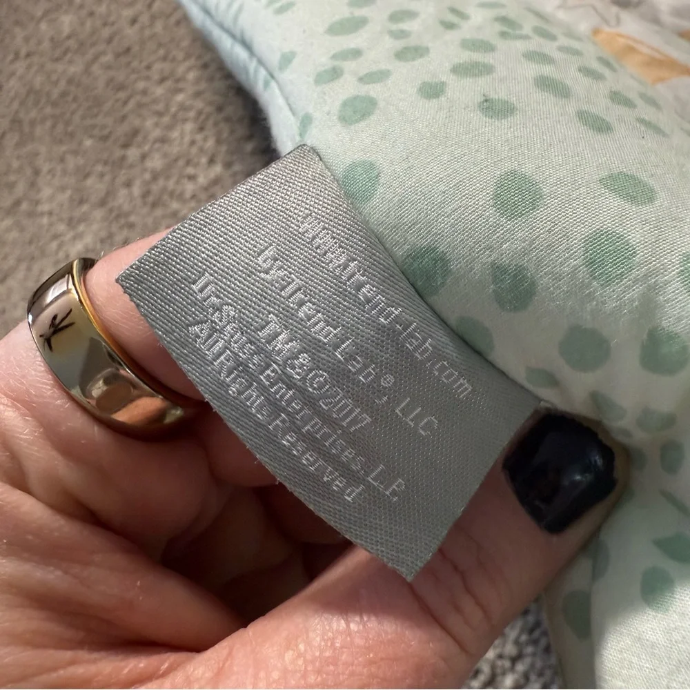 Oh the Places You’ll Go Dr. Seuss baby crib blanket + crib skirt